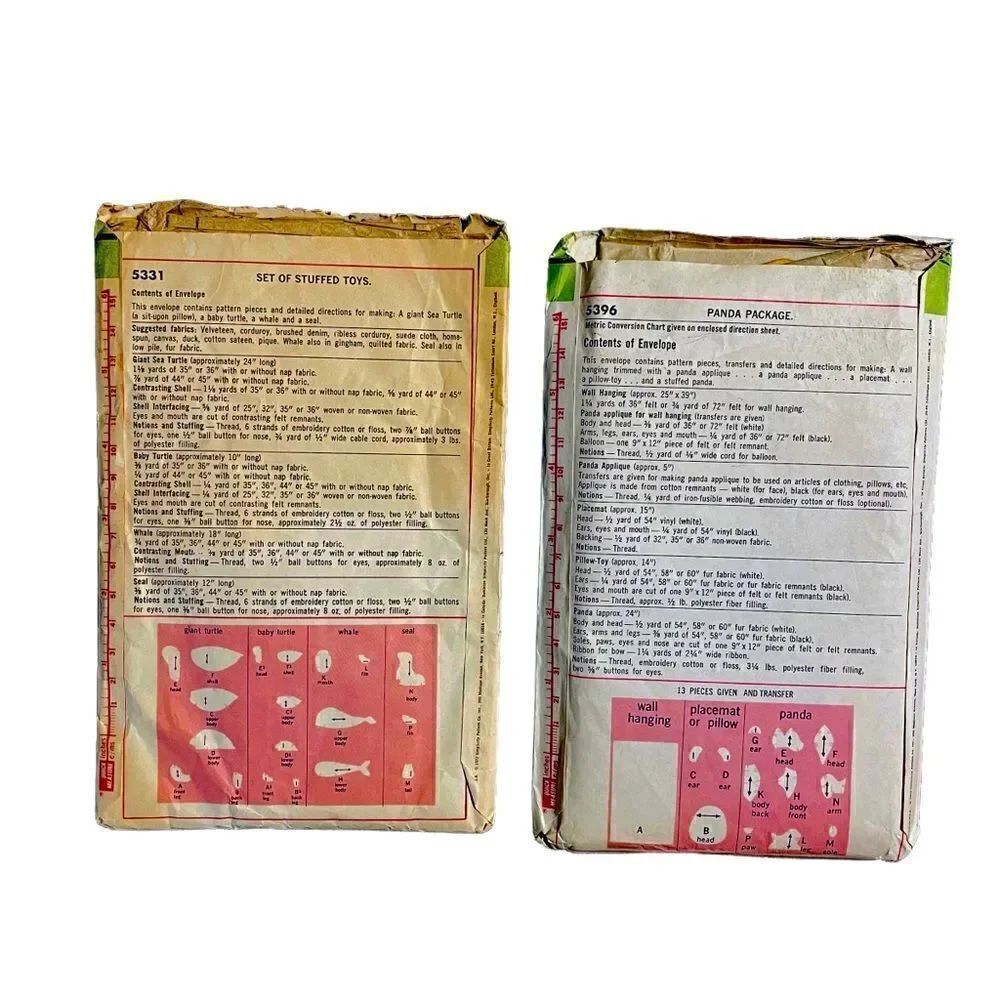 Vintage Stuffed Toy Patterns  - Picture 2 of 7
